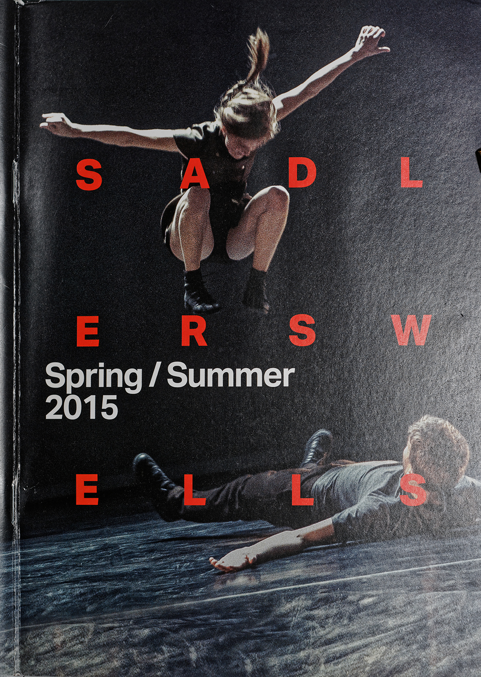 Front of Sadler’s Wells brochure =Dance season 2015